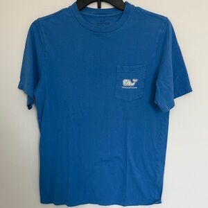 Vineyard Vines Short-Sleeve Pocket Tee in Royal Blue